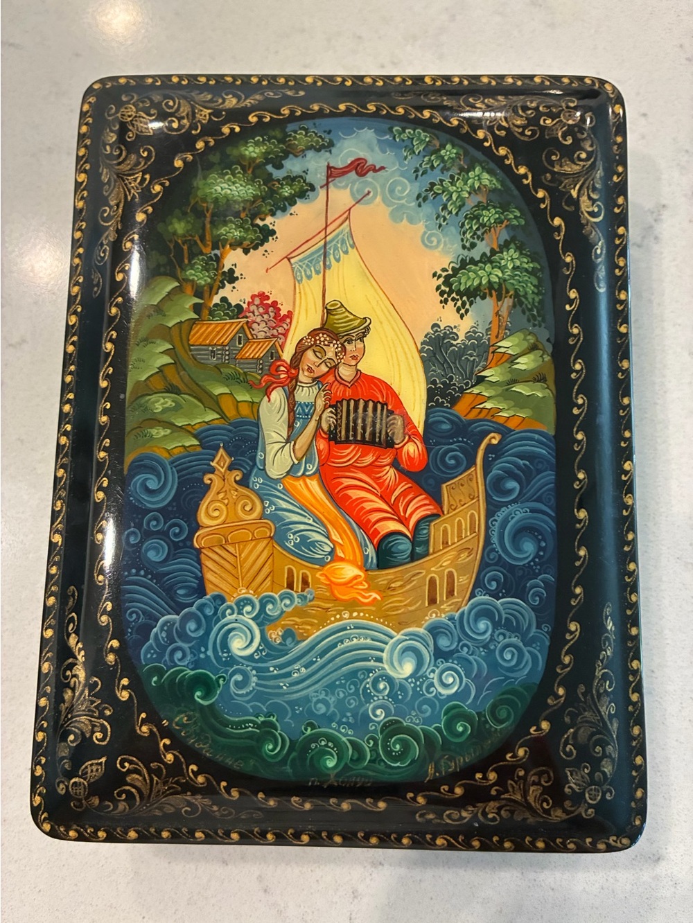 Russian Trinket Box